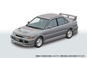 RakuPla Snap Car 04-QS CE9A Lancer GSR Evolution III 1995 Queens Silver