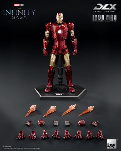 [TRZ81755] Marvel Studios: The Infinity Saga DLX Iron Man Mark 3 (Battle Damaged)