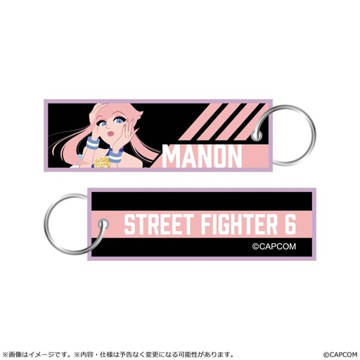 [CC13481] Street Fighter 6 Flight Tag Keychain MANON