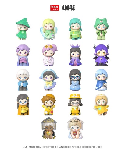 [TBB34097] TOYBEBOP UMI MBTI TRANSPORTED TO ANOTHER WORLD SERIES MINI TRADING FIGURES
