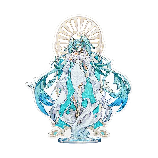 [G718382] Hatsune Miku feat. Yoneyama Mai Glitter Acrylic Block