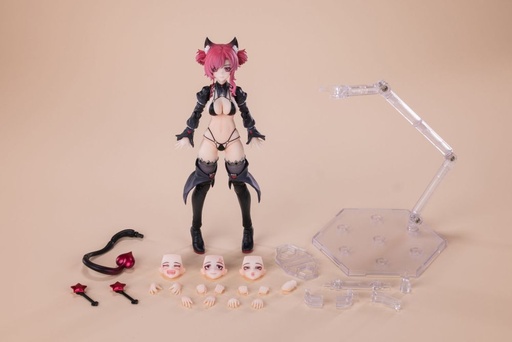 [CI19268] CIYUANJUXIANG(EXSSRION) THE APPRENTICE WITCH HOSHIKAWA NECO 1/12 SCALE ACTION FIGURE (RED)