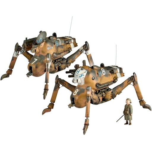 [KD19055] ARTPLA "Maschinen Krieger" H.A.F.S. GLADIATOR & Smile Eddie Amsel