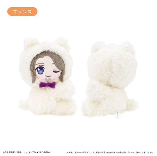 [TPC29743] Hetalia World Stars Pitapita Tapi-nui Plush France