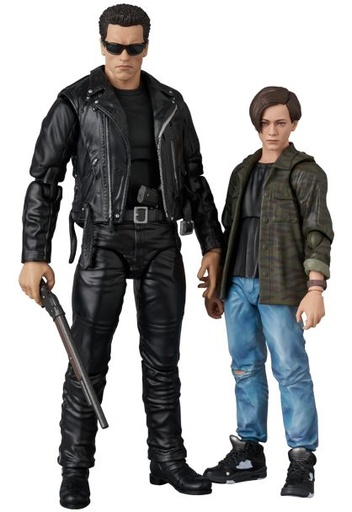 [MC47280] MAFEX "Terminator 2: Judgment Day" T-800 (T2 Ver.) & John Connor