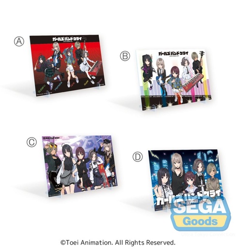 [SG45258] GIRLS BAND CRY Visual Board (EX)