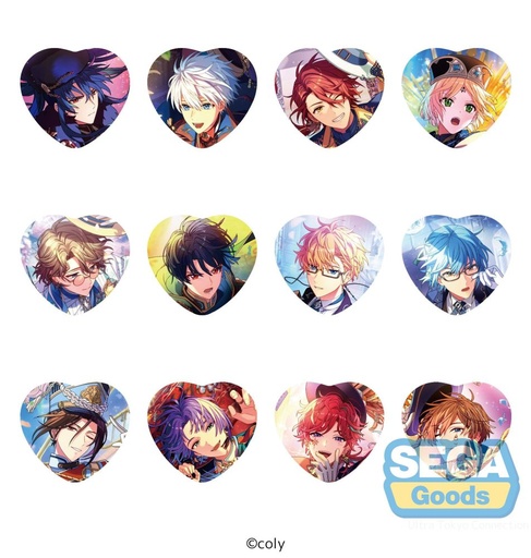 [SG45859] Promise of wizard Heart-Shaped Button Badge Vol.1 (EX)
