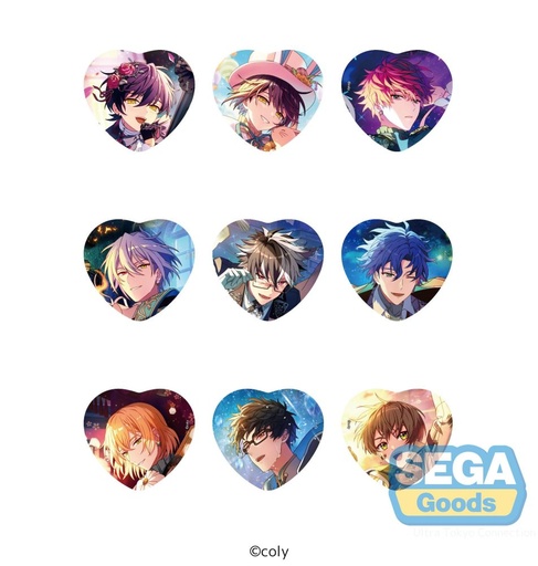 [SG45860] Promise of wizard Heart-Shaped Button Badge Vol.2 (EX)