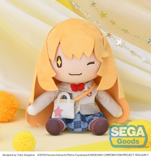 [SG45685] fuwa petit "A Certain Scientific Railgun T" M Plush "Misaki Shokuhou"