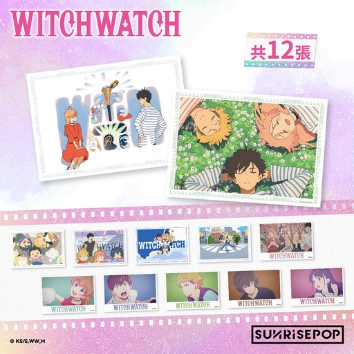 [SRP77966] Witch Watch - Postcard Set (12 Styles)