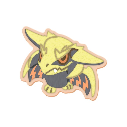 [CC13442] MONSTER HUNTER CHIBI STYLE Embroidered Sticker: Rey Dau