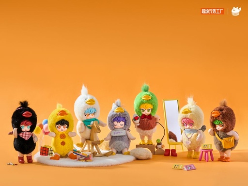 [SFP66034] Softopia DuDu-Duck Genki Kindergarten Soft Vinyl Plush Blind Box