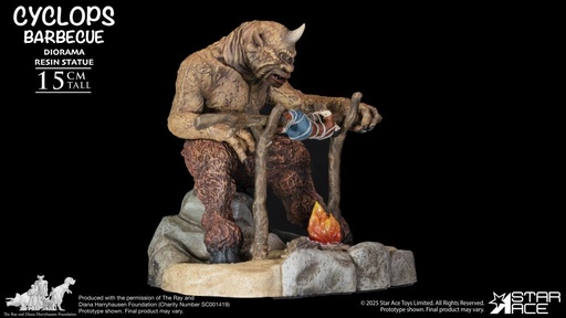 [SAC88863] Star Ace Toys "The 7th Voyage of Sinbad" Cyclops Diorama Statue