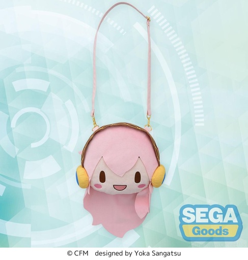 [SG45384] fuwa petit "Megurine Luka" Face Shoulder Bag (M)