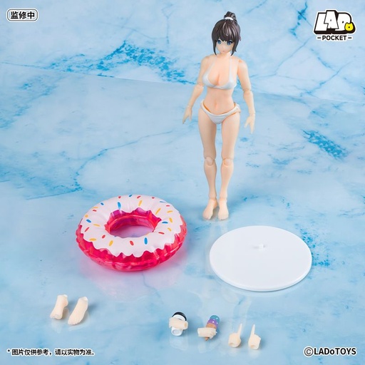 [LDT91001] LADo TOYS POCKET GIRL PG-01 SWIMSUIT GIRL ACTION FIGURE
