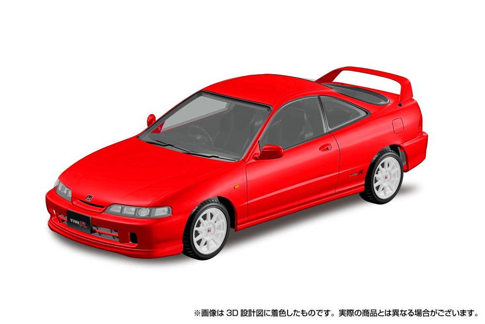 2320 1/18 Honda INTEGRA (DC2) TYPE R レッド Ignition Model 1:18 Honda Integra Type-R (DC2) in Red with B18C