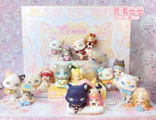 [SD38885] Cat Nizizi-Kitten with you (Set of 6 figures)