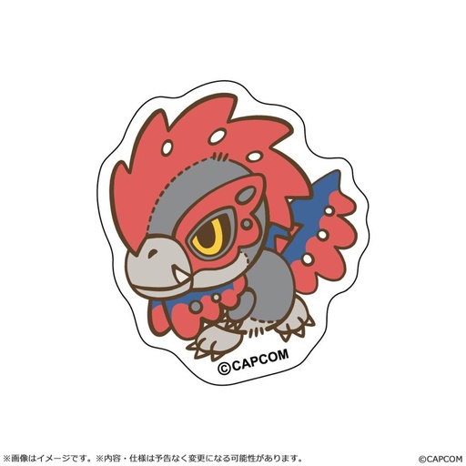 [CC13702] MONSTER HUNTER CHIBI STYLE Die-cut Sticker: Quematrice
