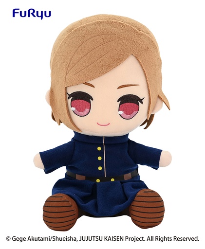 [FR40004] JUJUTSU KAISEN KYURUMARU Big Plush Toy-Nobara Kugisaki-
