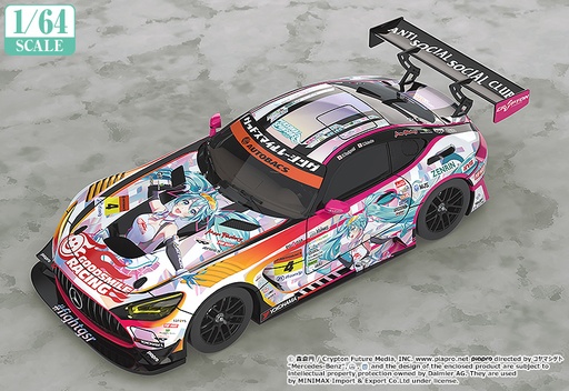 [GR84290] 1/64 Scale Good Smile Hatsune Miku AMG 2021 SUPER GT Round 5 Ver.