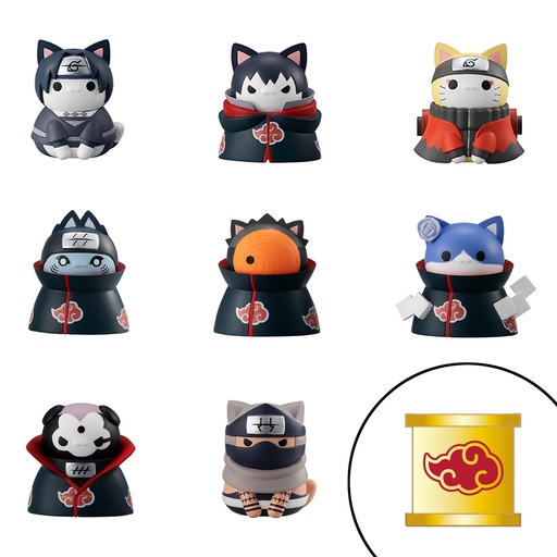 [MH83118] MEGA CAT PROJECT Nyaruto! NARUTO Shippuden Defense battle of village of Konoha! Set [with gift]