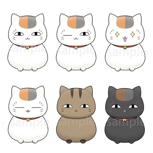 [MH83211] Chokorin Mascot Natsume’s Book of Friends Set