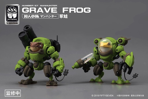 [CF33009] NUMBER 57 MANHUNTER GRAVE FROG 1/24 SCALE PLASTIC MODEL KIT