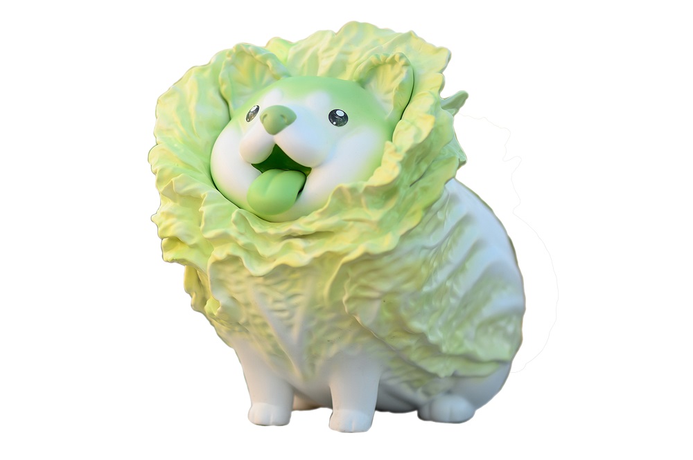 ANIMAL PLANET X DODOWO VEGETABLE FAIRIES FIGURE COLLECTION CABBAGE DOG |  Ultra Tokyo Connection