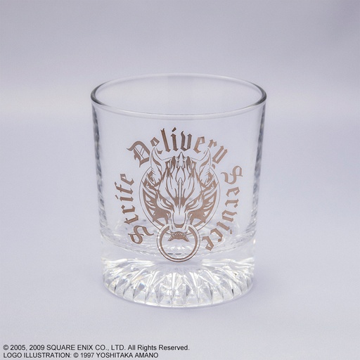 [SQ35896] FINAL FANTASY VII ADVENT CHILDREN Glass & Coaster Set