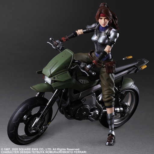 [SQ35745] FINAL FANTASY® VII REMAKE PLAY ARTS KAI ™Action Figure - JESSIE & MOTORCYCLE SET