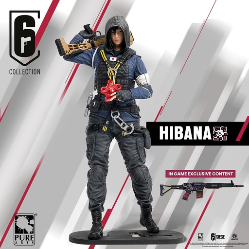 [PR40417] Rainbow Six Hibana with exclusive in game DLC PVC 1:8