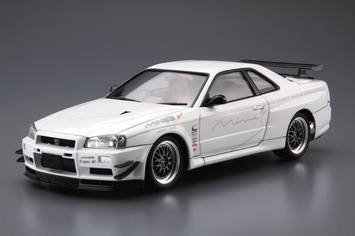 [AO05986R2] 1/24 Mine's BNR34 SKYLINE GT-R '02 (NISSAN)