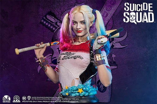 [IY92382] Infinity Studio X Penguin Toys: DX Series Life Size Bust Suicide Squad Harley Quinn