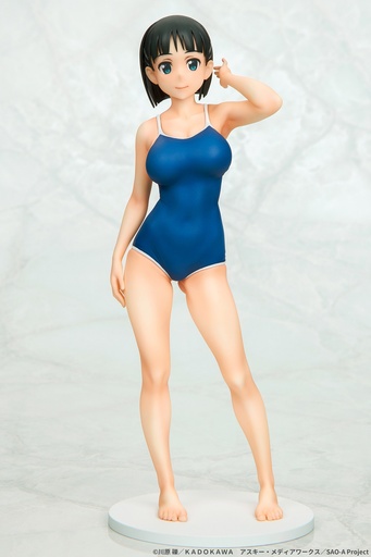 [QS94211] SAO - Suguha Kirigaya Navy Blue Swimsuit Ver.