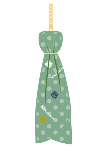 [G95375] Touken Ranbu -ONLINE- Scarf Charms: Nikkari Aoe