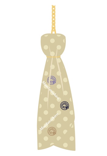 [G95395] Touken Ranbu -ONLINE- Scarf Charms: Maeda Toshiro