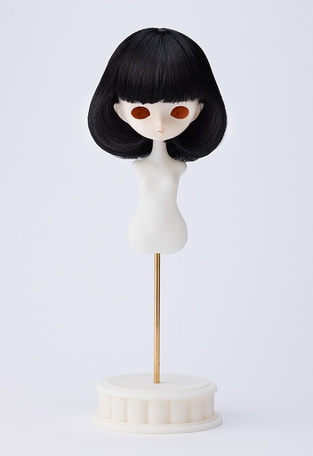 [G13830] Harmonia bloom Wig Series: Natural Bob (Black)