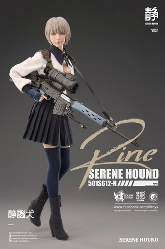 [IT81235] I8TOYS SERENE HOUND SERIES 501S612-N "RINE" 1/6 SCALE ACTION FIGURE