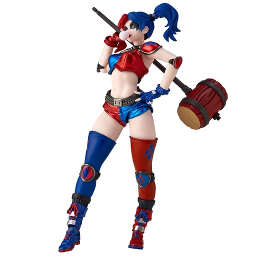 [KD01325] Amazing Yamaguchi No.015EX-2 Harley Quinn Red x Blue Twin-tail ver. (AmiAmi Exclusive Color Edition)