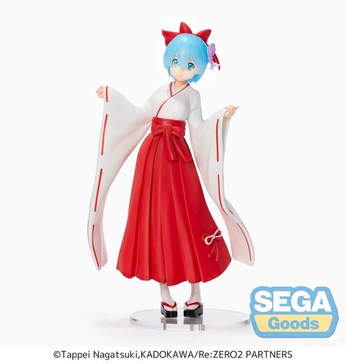 [SG94575] Re:ZERO -Starting Life in Another World- SPM Figure "Rem" Shrine Maiden Style