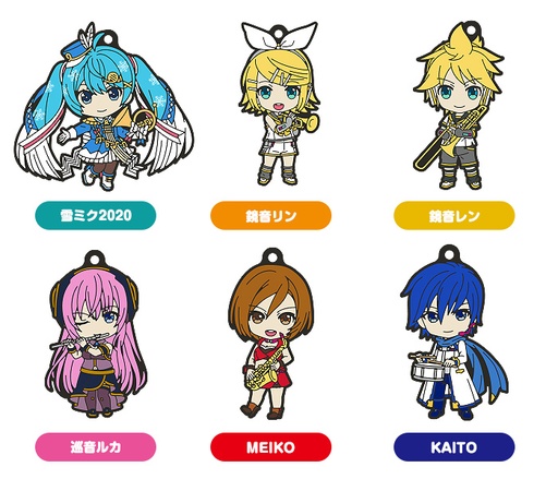 [G11492] [Trading] Hatsune Miku Nendoroid Plus Rubber Keychain Band Together Vol.2