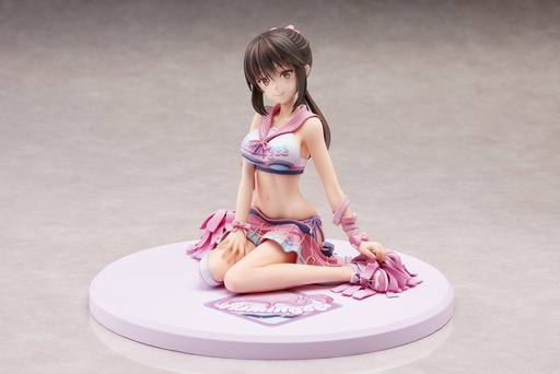 [D37282] Anmi "Avian Romance Pink Label" Flamingos Ponytail Girl