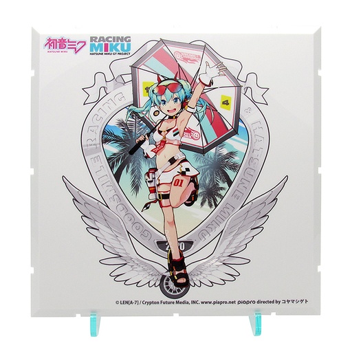 [PL88674] Dioramansion 150: Racing Miku Pit 2020 Optional Panel Tropical Ver.