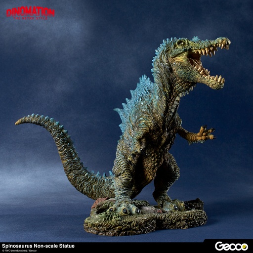 [GE93943B] Dinomation, Spinosaurus Pre-painted Statue