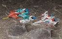 figma Galaxian Galaxip GFX-D001a / Galaga Fighter GFX-D002f