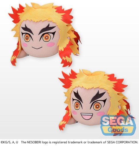[SG96215] NESOBERI (Lay-Down) "Demon Slayer: Kimetsu no Yaiba" SP Plush "Kyojuro Rengoku"