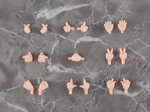 [G12656] Nendoroid Doll: Hand Parts Set 02 (Cream)