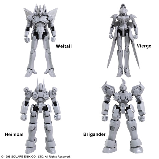 [SQ34840R] Xenogears STRUCTURE ARTS 1/144 Scale Plastic Model Kit Series Vol. 1