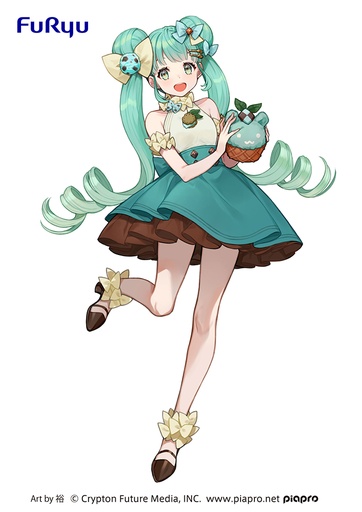 [FR95488] Hatsune Miku SweetSweets Series Figure-Hatsune Miku Chocolate Mint