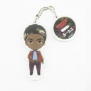 Stranger Things Nendoroid Plus Night Woods design acrylic key chain Lucas (US Ver.)